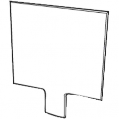 JACKSON SAFETY 30590, JA NEXGEN INNER SAFETY PLATE  3002739